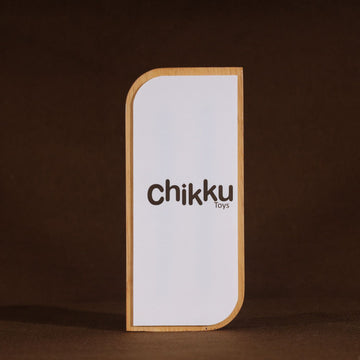 Curve Edge Wooden Shield