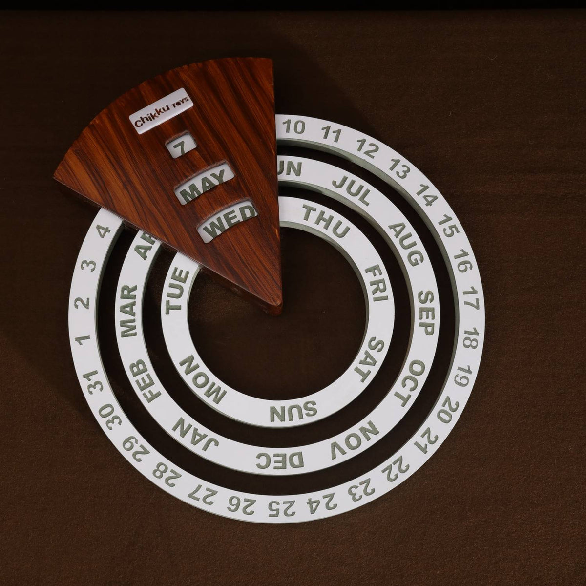 Wooden Infinite Calendar