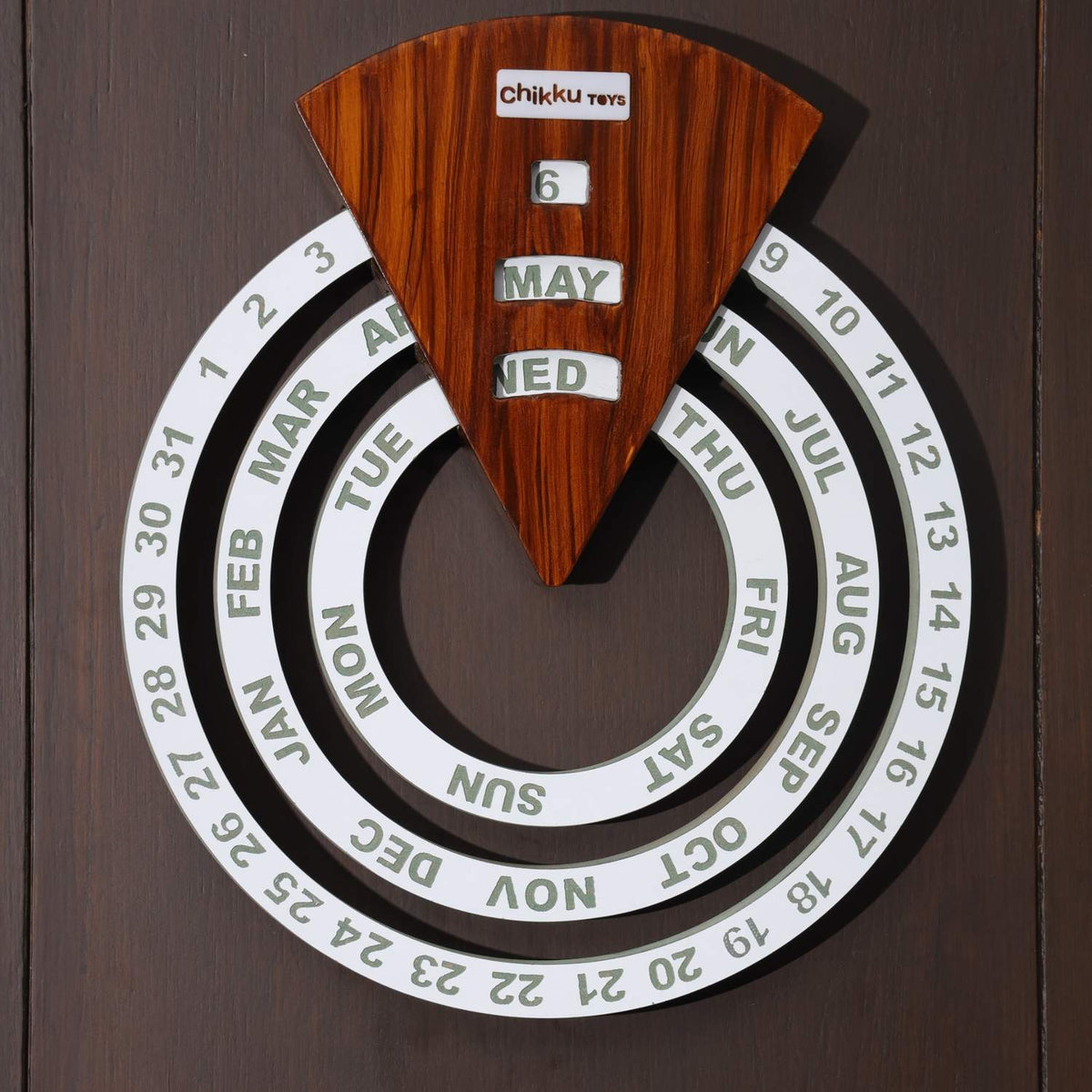 Wooden Infinite Calendar